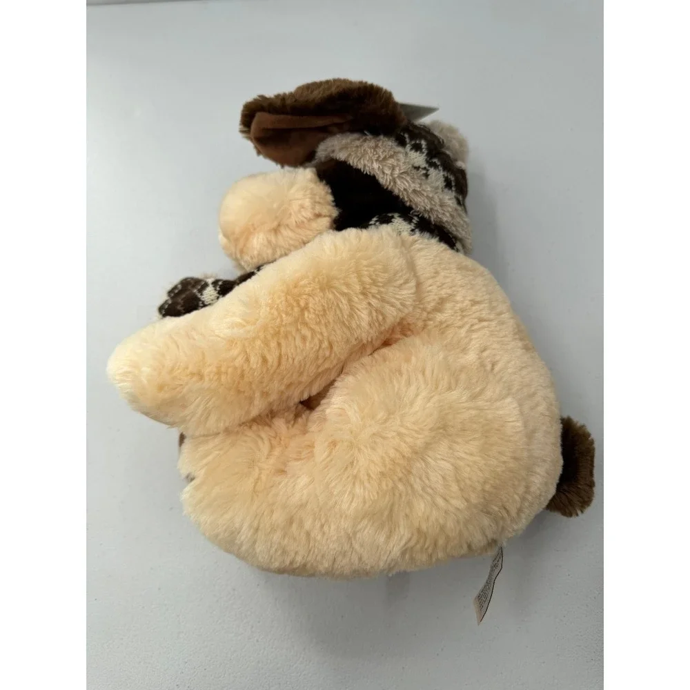Hugfun St Jude Aiden Puppy Dog Plush Winter Hat Scarf 2017 Holiday Tan Brown 12